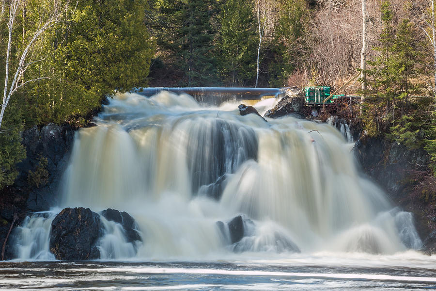 Little Falls Atikokan Photograph by Linda Ryma