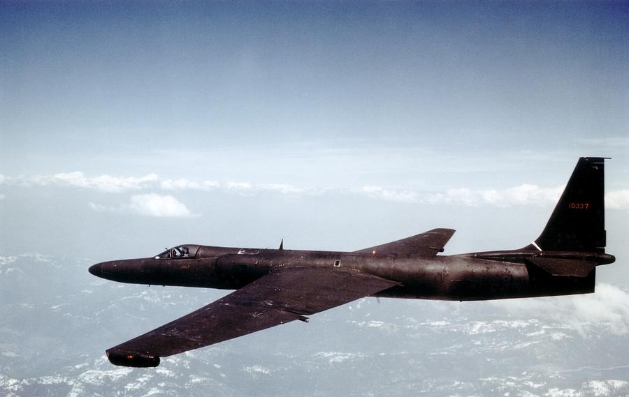 50s LOCKHEED AIRCRAFT SERVICE CO. つなぎ Lockheed U-2 spy aircraft, 1950s by Us Air Force / Science Photo