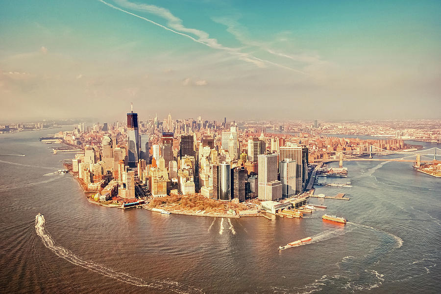 Manhattan From Above by Matthias Haker Photography