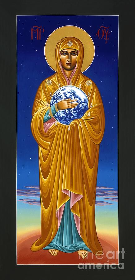 Mary Most Holy Mother of All Nations Painting - Mary Most Holy Mother of All Nations 080 by William Hart McNichols