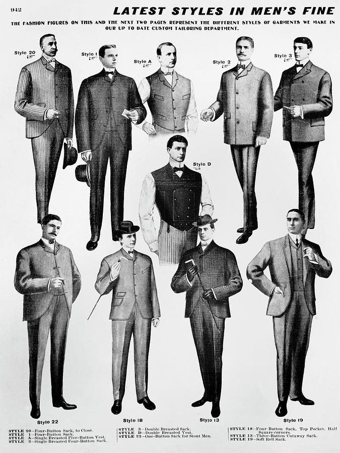 Men's Fashion, 1902 by Granger