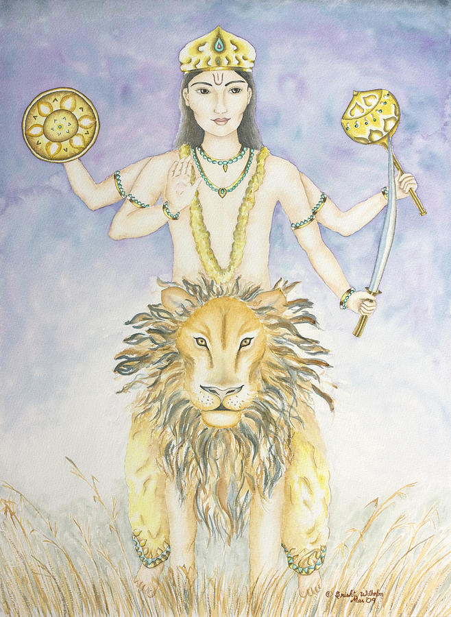 Budha Mercury Painting by Srishti Wilhelm