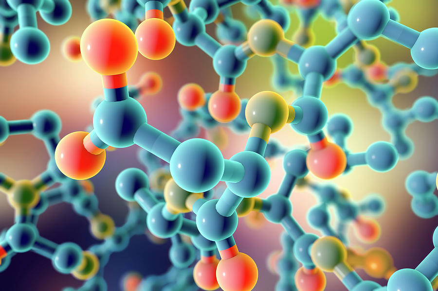 Molecular Structure by Kateryna Kon / Science Photo Library