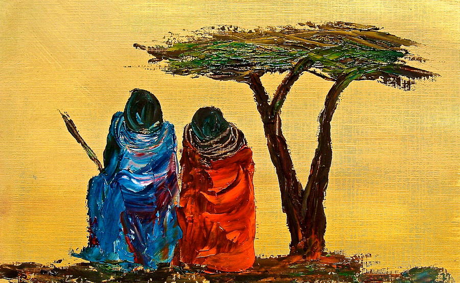 N 15 Painting by John Ndambo