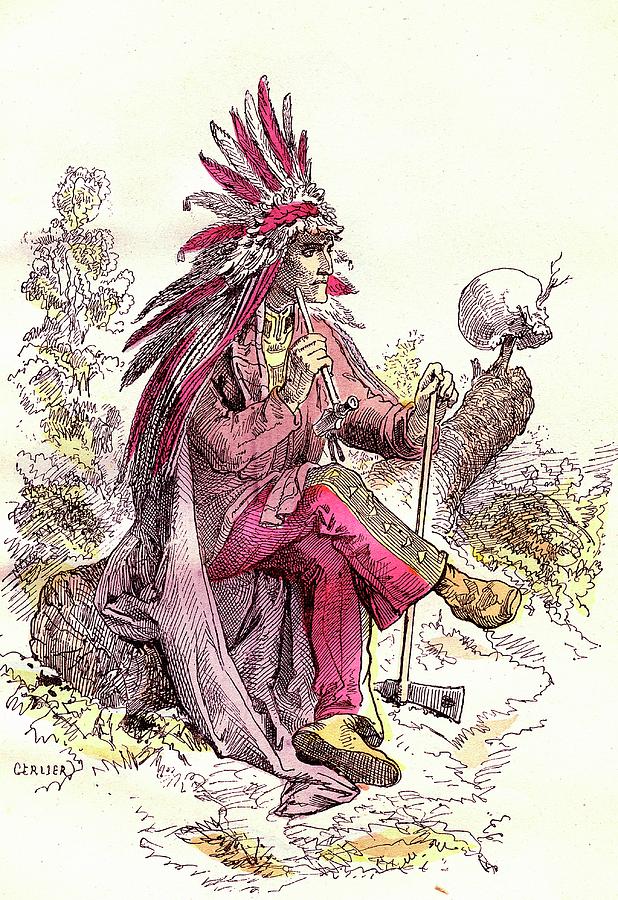 native americans and tobacco Native American Smoking by Collection Abecasis / Science Photo Library