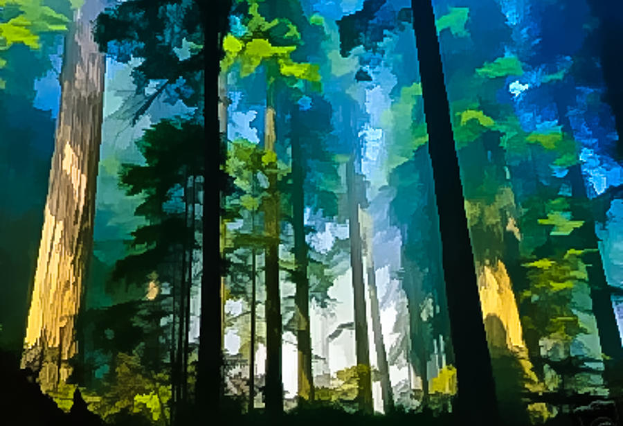 Never Never Land Digital Art by Louis Dallara