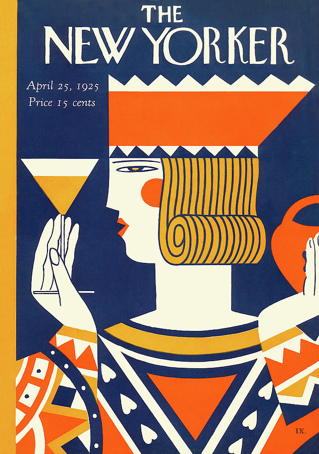 New Yorker April 25th, 1925 by Ilonka Karasz