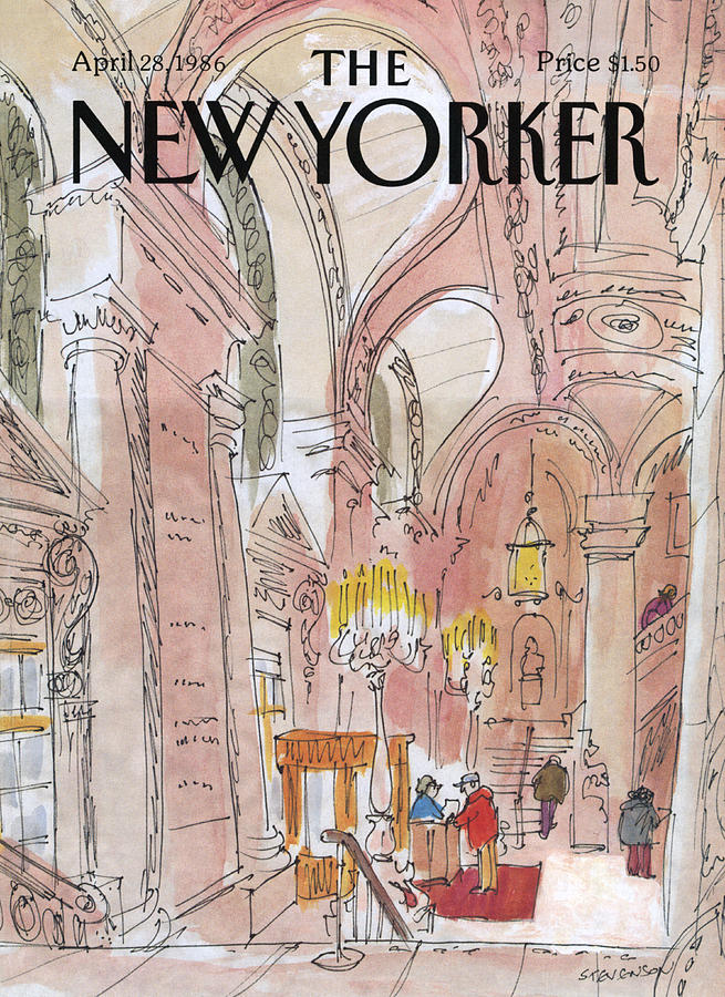 New Yorker April 28th, 1986 by James Stevenson