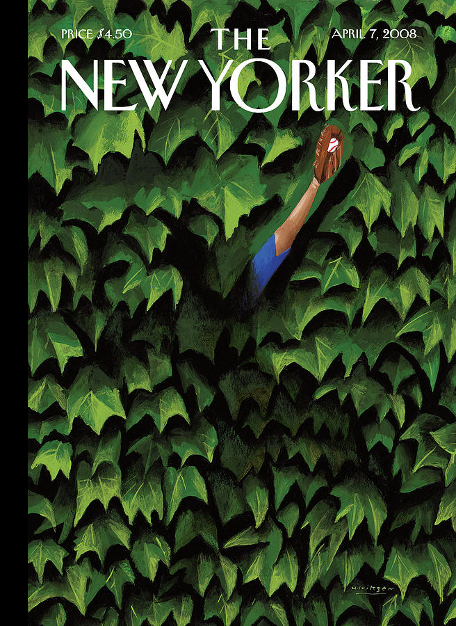 Hand Among Ivy Leaves Painting - Lost and Found by Mark Ulriksen