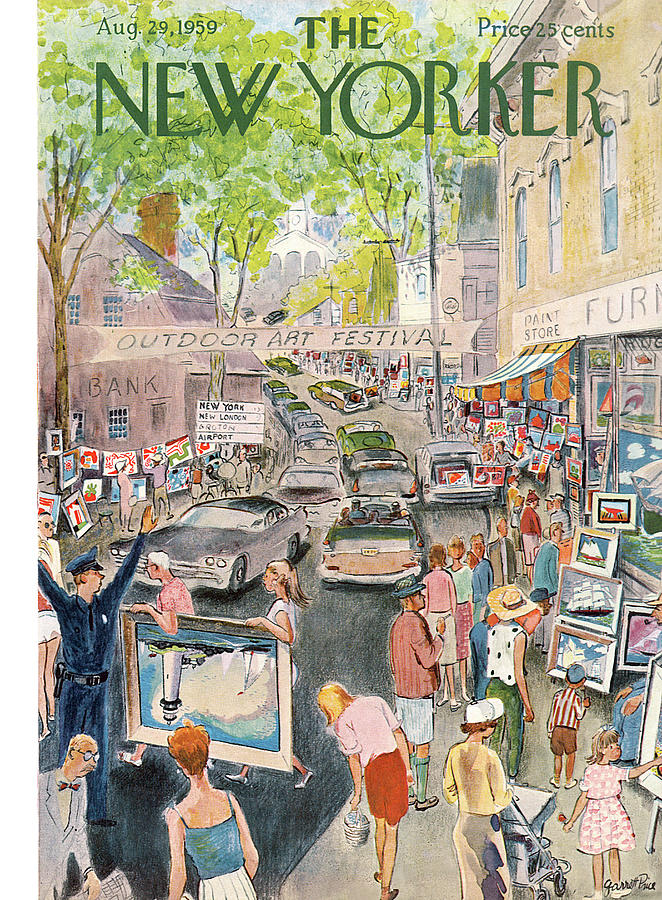 New Yorker August 29th, 1959 by Garrett Price