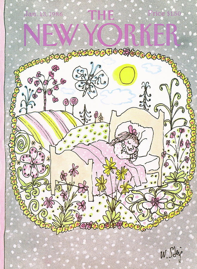 New Yorker January 13th, 1986 by William Steig