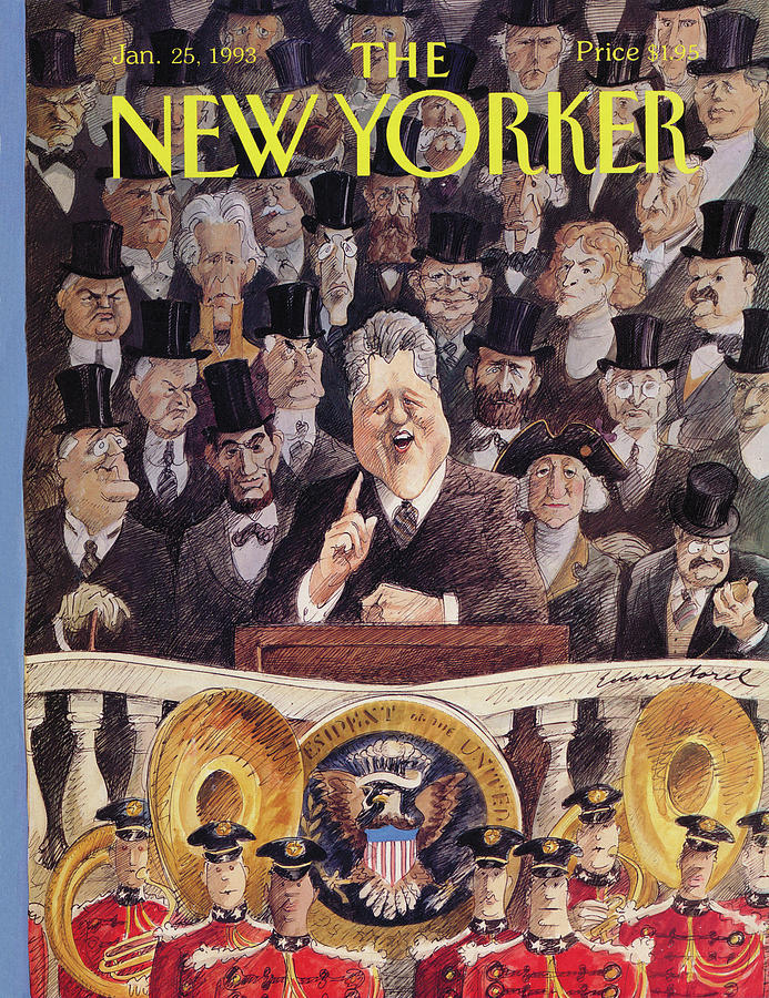 New Yorker January 25th, 1993 by Edward Sorel