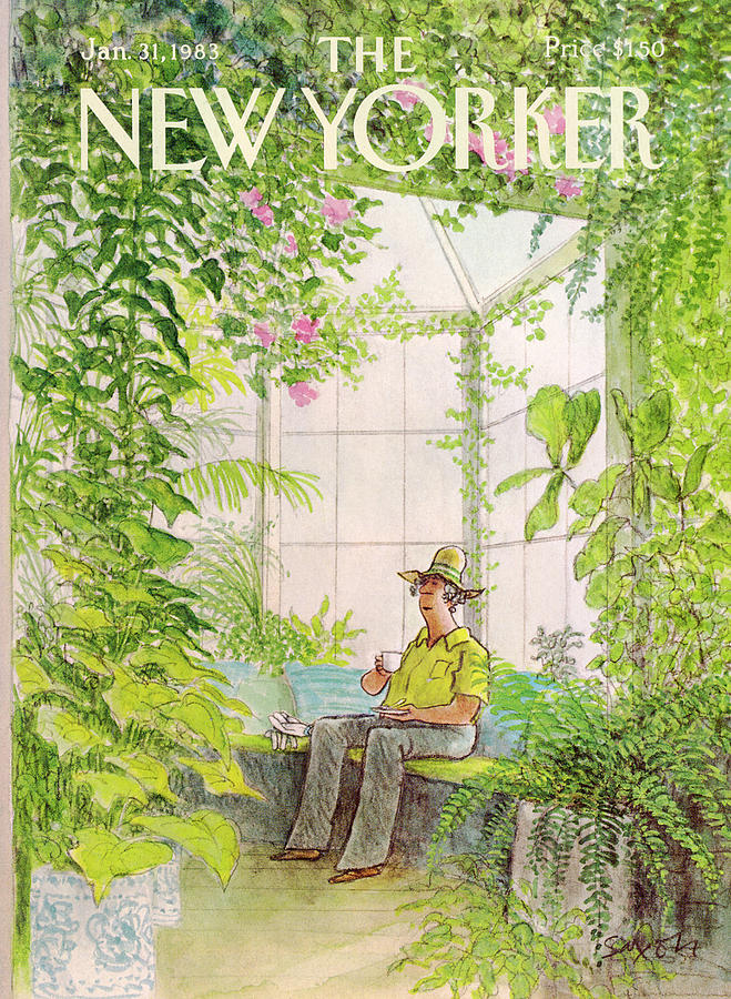 New Yorker January 31st, 1983 by Charles Saxon