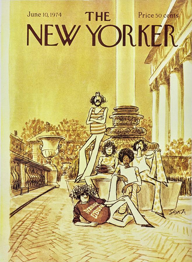 New Yorker June 10th 1974 by Charles D Saxon