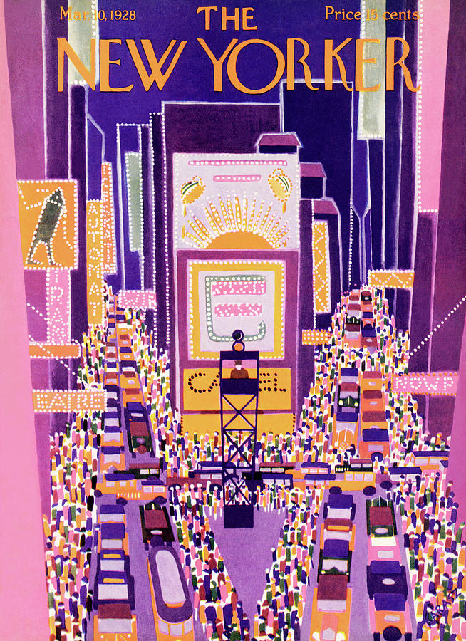 New Yorker March 10th, 1928 by Ilonka Karasz