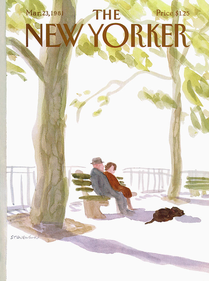 ★GALAXY NEW YORKER　BRITISH WOOL New Yorker March 23rd, 1981 by James Stevenson