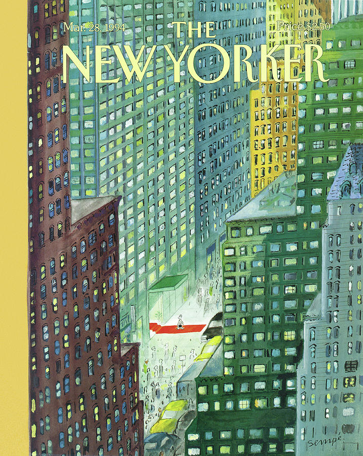 New Yorker March 28th, 1994 by Jean-Jacques Sempe