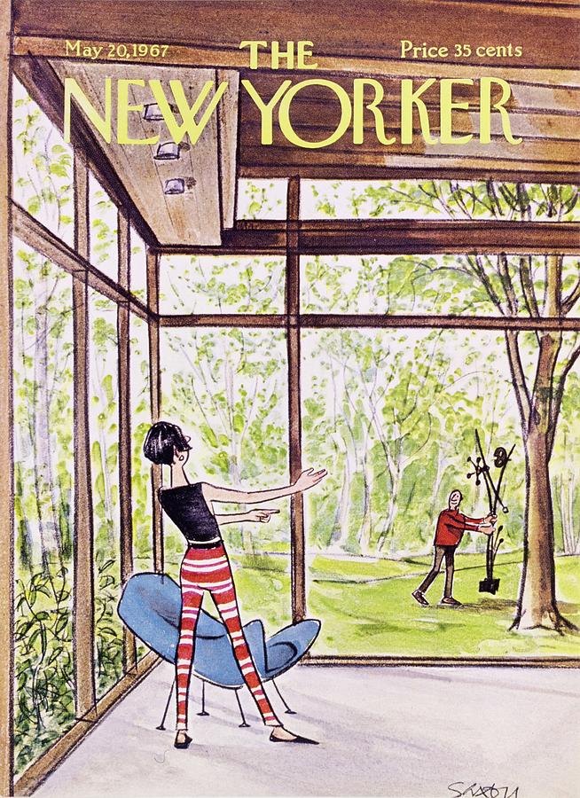 New Yorker May 20th 1967 by Charles D Saxon