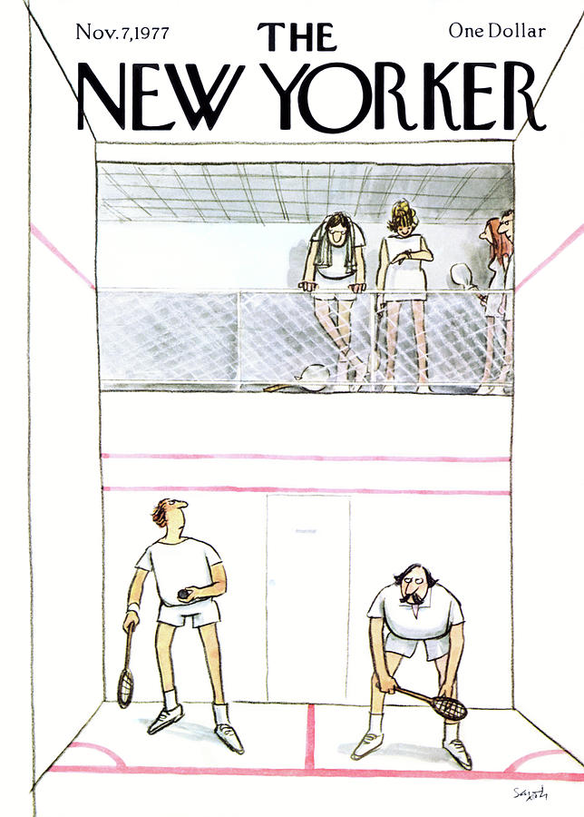 New Yorker November 7th, 1977 by Charles Saxon
