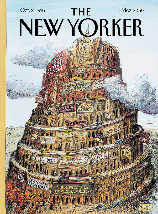 New Yorker October 2nd, 1995 by Edward Sorel