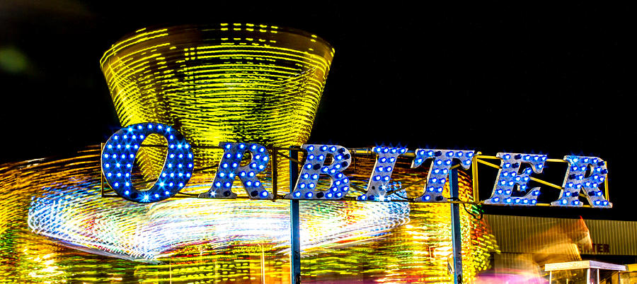 Orbiter at Night Photograph by Jeff Stoddart