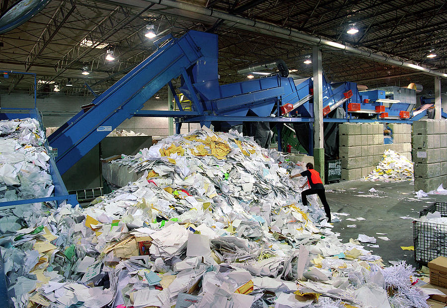Paper Recycling Plant by E.r. Degginger
