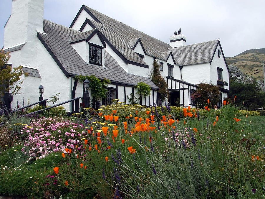 Pelican Inn Garden Photograph by Richard Reeve