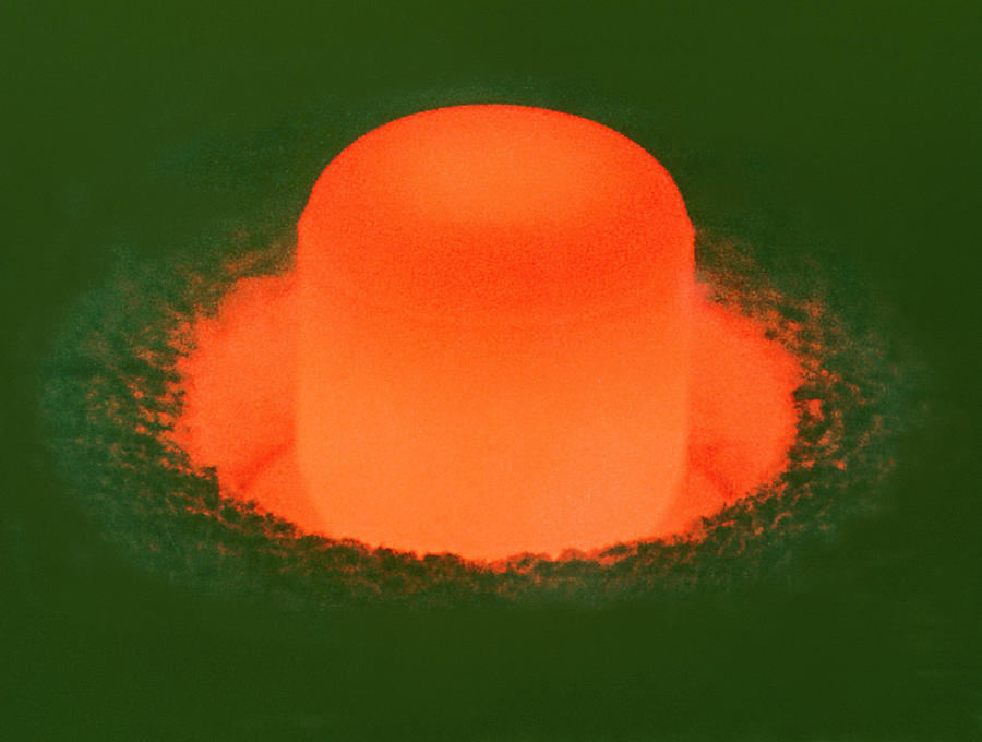 Pellet Of Plutonium by U.S. Dept. Of Energy / Science Photo Library
