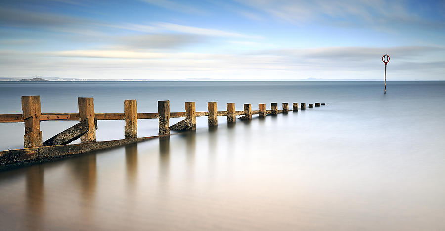 Portobello Groynes Photograph by Grant Glendinning