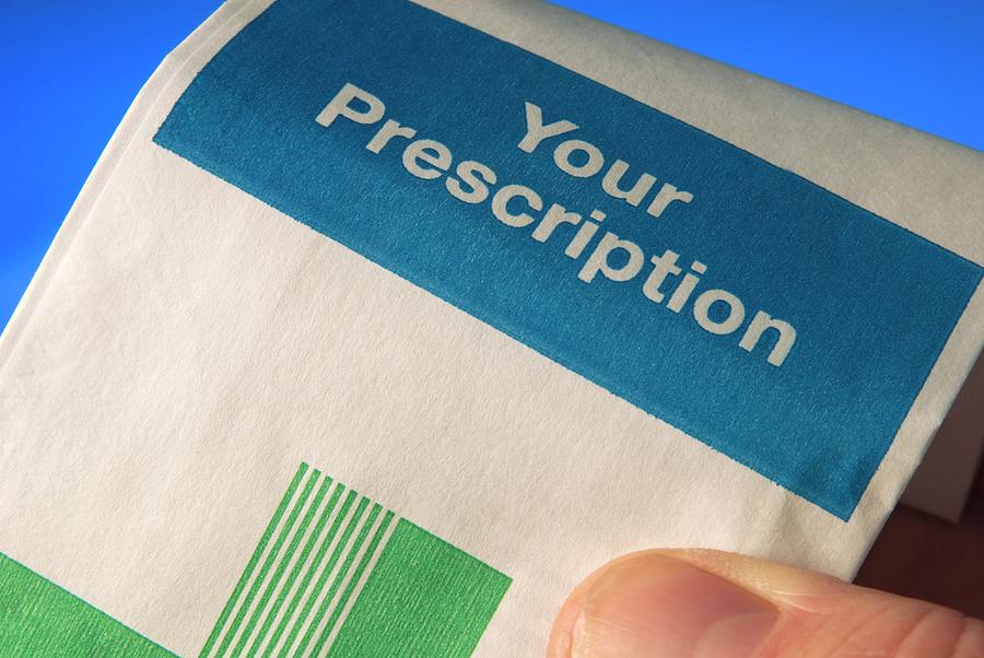 Prescription Bag by Steve Horrell / Science Photo Library