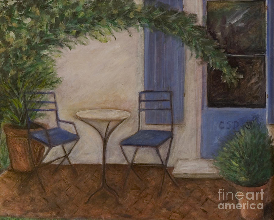 Provencal Afteronn Painting by Carol DENMARK