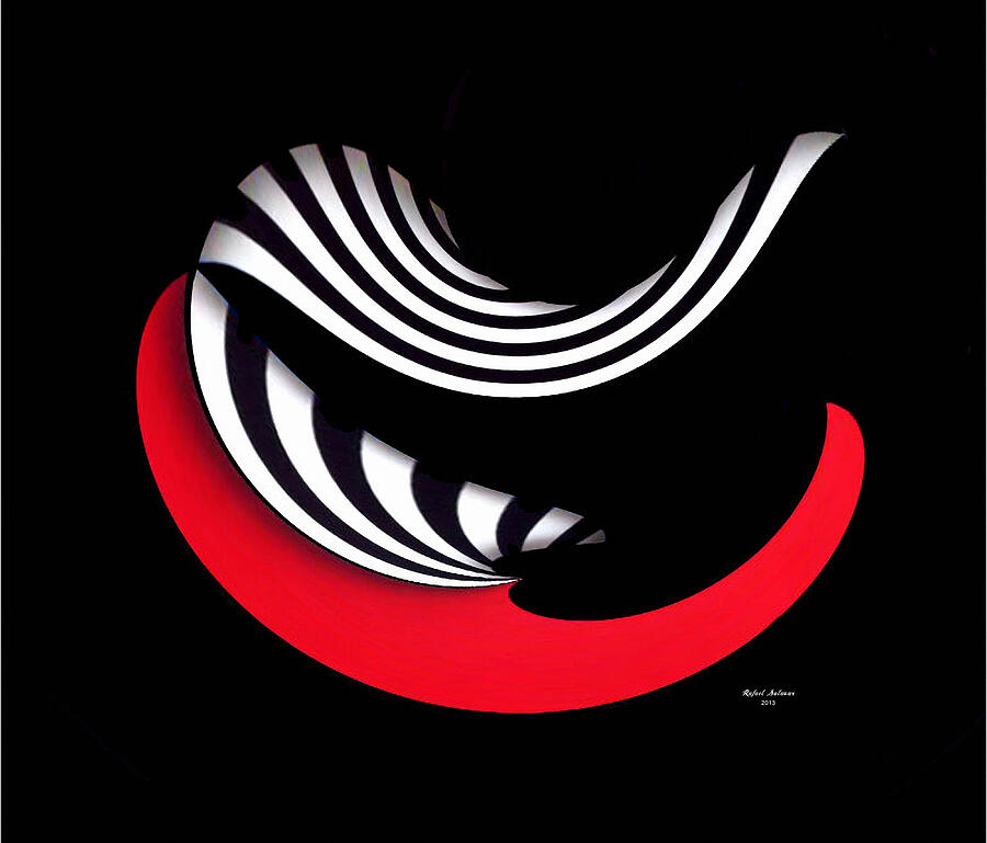 Red II Digital Art by Rafael Salazar