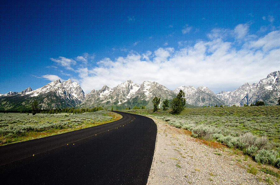 Road to Glaciers Photograph by Crystal Wightman