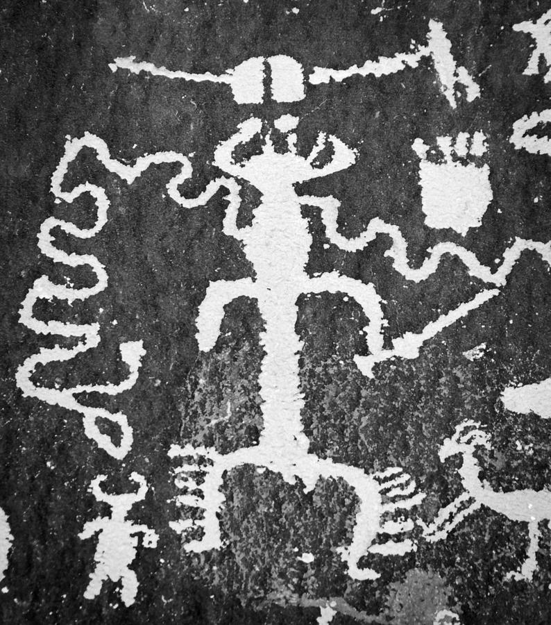 Rock Art - Newspaper Rock State Historical Photograph by Darin Volpe