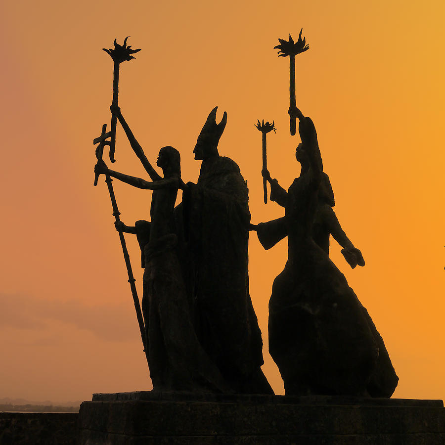 San Juan - La Rogativa Sunset Photograph by Richard Reeve