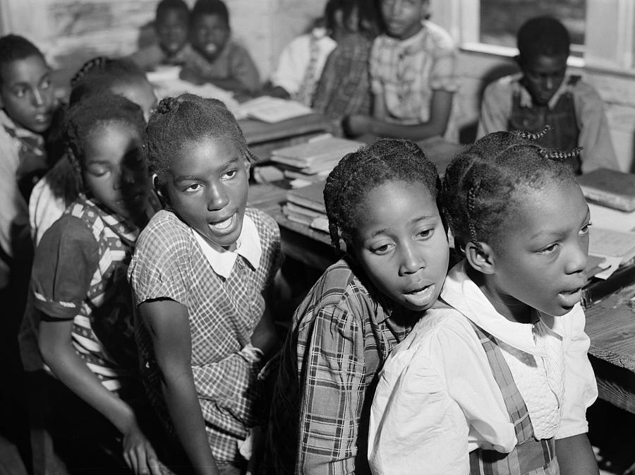 Segregated School, 1941 by Granger