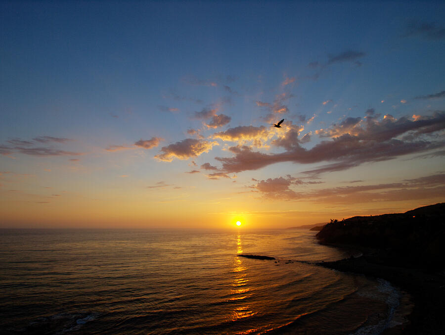 September Sunday Sunset Photograph by Joe Schofield