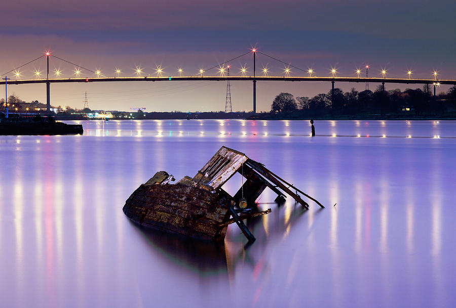 Ship wreck Photograph by Grant Glendinning