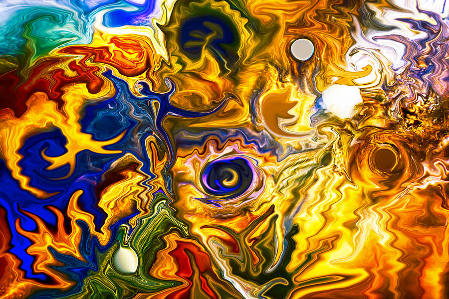 Smoke on the Water Painting by Omaste Witkowski