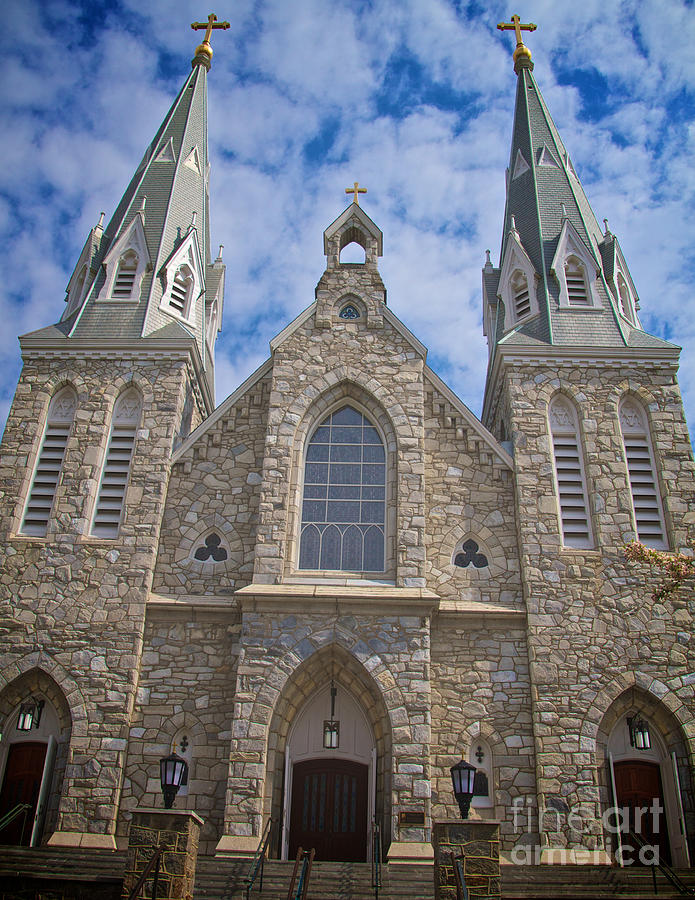 St Thomas of Villanova Facade Photograph by William Norton