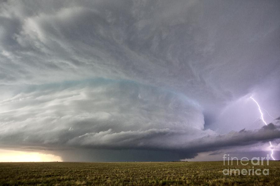 Supercell Thunderstorm, Colorado, Usa by Roger Hill / Science Photo Library