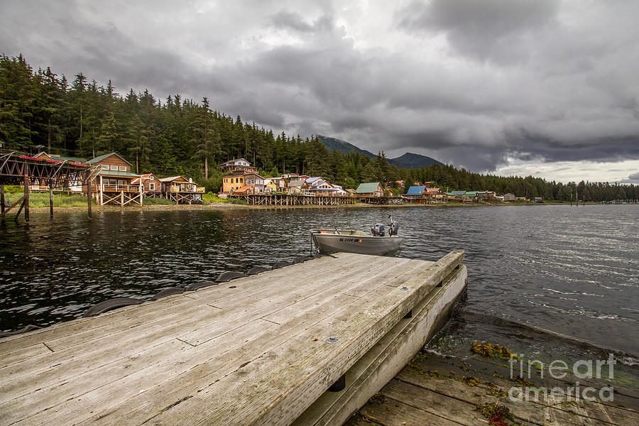 Tenakee Springs Summer Evening Photograph by Darcy Michaelchuk