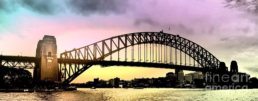 The Bridge Photograph by HELGE Art Gallery