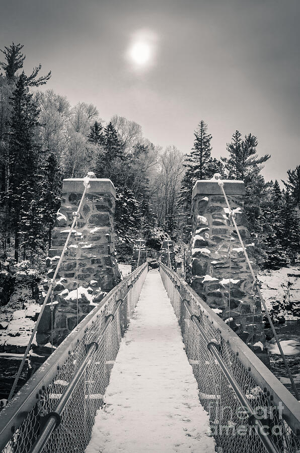 The Frost Across Photograph by Duluth To Door County Photography