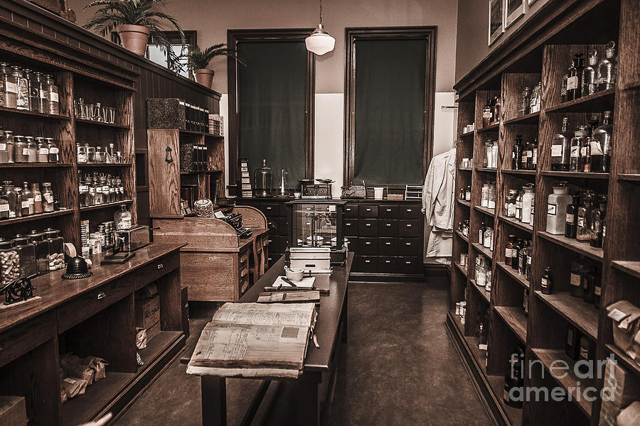 The Old Pharmacy Photograph by Darcy Michaelchuk