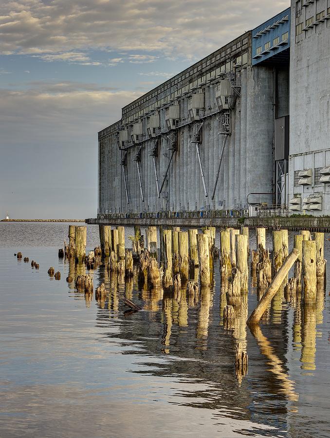 The Remains of the Dock Photograph by Linda Ryma