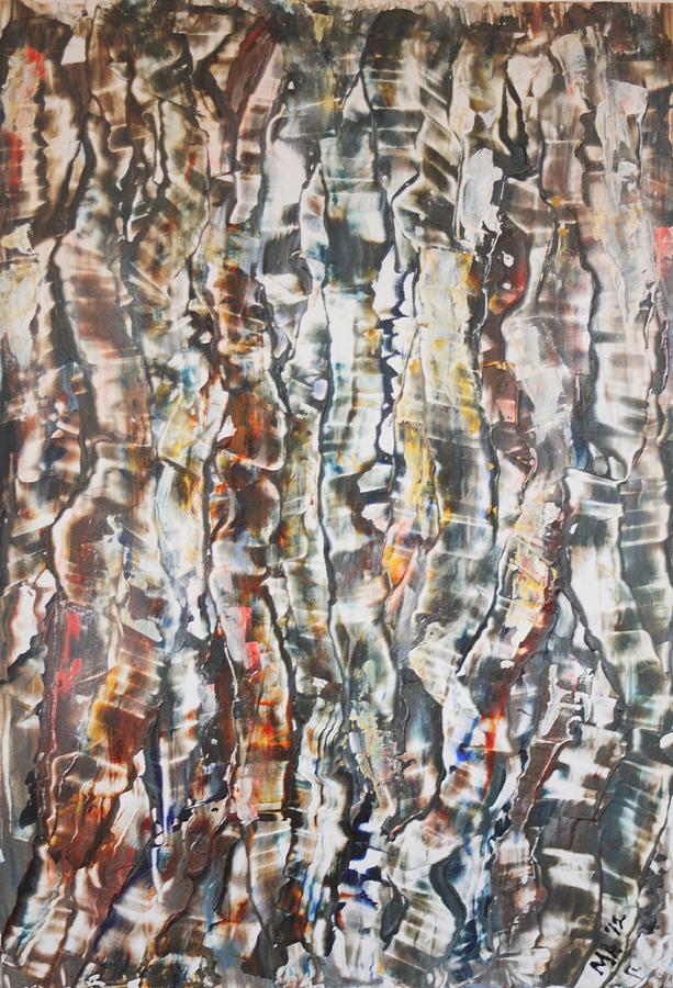Tickertape 1 Painting by Madeleine Arnett