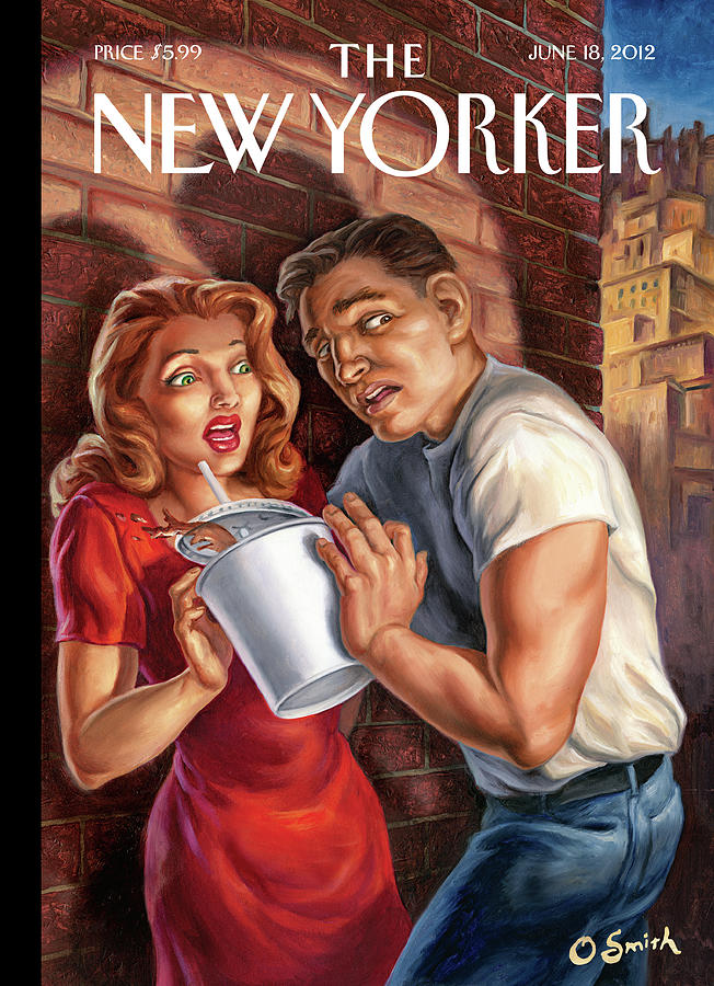 Soda Noir Painting by Owen Smith