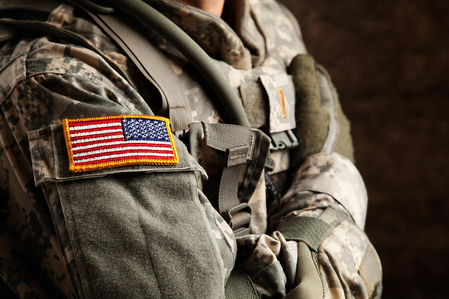 Us Army Soldier In Universal Camouflage Uniform Danielbendjy