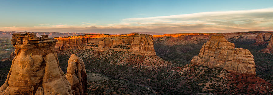 View from Ottos Trail - Colorado National Monument Photograph by Jeff Stoddart